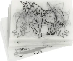 Krympeplast Med Motiver - 10,5X14,5 CM - Tykkelse 0,3 MM - 36 Ark
