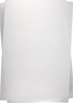 Krympeplast - 20X30 CM - Tykkelse 0,3 MM - Mat Transparent - 10 Ark