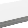 Krympeplast - 20X30 CM - Tykkelse 0,3 MM - Mat Hvid - 100 Ark