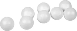 Kugle - Ø 4 CM - Hvid - 100 Stk