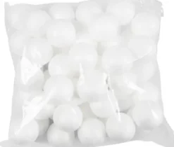 Kugle - Ø 5 CM - Hvid - 50 Stk