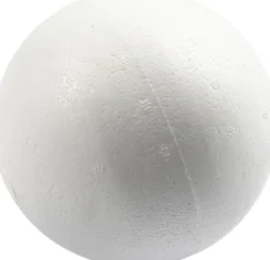Kugle - Ø 12 CM - Hvid - 5 Stk