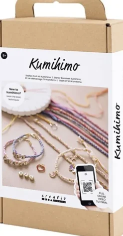 Kumihimo Armbånd Startsæt DIY Kit