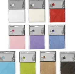 Kuvert - Kuvert Str. 11,5X16 CM - Indhold Kan Variere - 100 G - Assorterede Farver - 30 Pakker