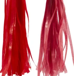 Kvast - Str. 12X35 CM - 14 G - Vinrød/Rød - 12 Stk