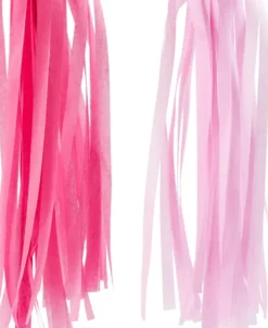 Kvast - Str. 12X35 CM - Pink - Lyserød - 12 Stk