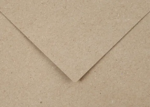 Kvistkuvert - Kuvert Str. 11,5X16 CM - 120 G - Natur - 50 Stk