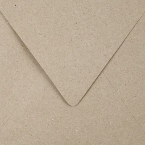 Kvistkuvert - Kuvert Str. 16X16 CM - 120 G - Natur - 50 Stk