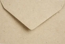 Kvistkuvert - Kuvert Str. 7,8X11,5 CM - 120 G - Natur - 50 Stk