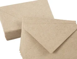 Kvistkuvert - Kuvert Str. 7,8X11,5 CM - 120 G - Natur - 50 Stk