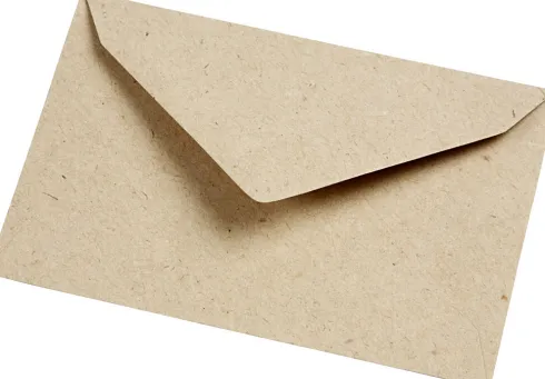 Kvistkuvert - Kuvert Str. 7,8X11,5 CM - 120 G - Natur - 50 Stk