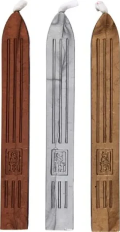 Lak - Guld - Sølv - Bronze - L 10 CM - 3 Stk