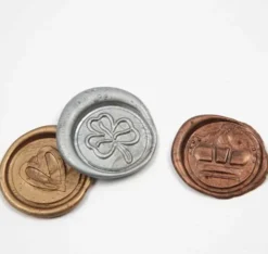 Lak - Guld - Sølv - Bronze - L 10 CM - 3 Stk