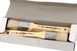Lakpensel - L 18,5 CM - B 25 MM - Flad - 12 Stk