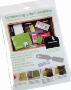 Lamineringsark A4 4Stk. - Laminering Uden Maskine - 100 Micron