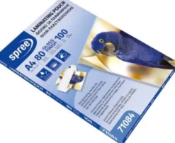 Lamineringslommer - A4 - 100 Stk - Blank
