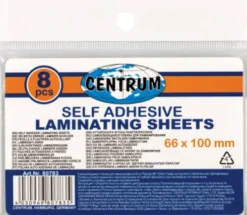Lamineringslommer - 66 X 100 MM - 8 Stk - Centrum