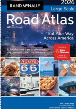 2026 Large Scale Road Atlas Usa - Rand Mcnally