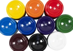 Lasurmaling - Mat - Transparent - Assorteret - 10X500 ML