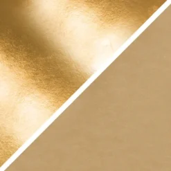 Læderpapir - B 49 CM - Ensfarvet,Folie - 350 G - Guld - 1 M