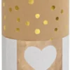 Læderpapir - Ensfarvet - Folie - 350 G - Lysebrun Guld - 50X100 CM