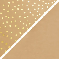 Læderpapir - Ensfarvet - Folie - 350 G - Lysebrun Guld - 50X100 CM