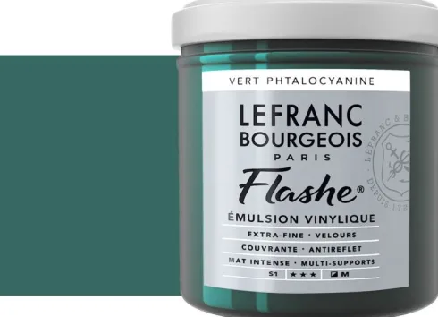 Lefranc & Bourgeois - Akrylmaling - Flashe - Phthalocyanine Green 125 ML