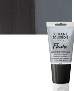 Lefranc & Bourgeois - Akrylmaling - Flashe - Sort 80 ML