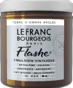 Lefranc Bourgeois - Flashe Akrylmaling - Burnt Umber - 125 ML