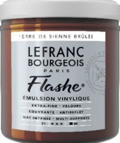 Lefranc & Bourgeois - Flashe Akrylmaling - Burnt Sienna 125 ML