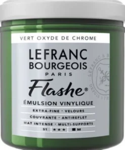 Lefranc & Bourgeois - Flashe Akrylmaling - Chromium Oxide Green 125 ML