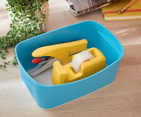 Leitz - Cosy Tape Dispenser Inkl. Tape - Gul