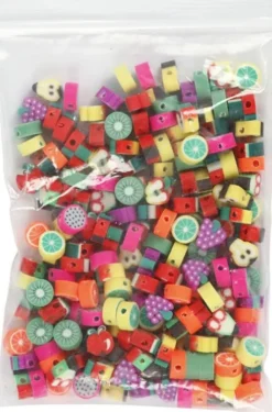Lerperler - Frugter - 200 Stk