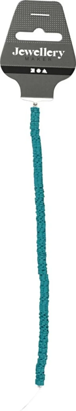 Lerperler - Ø 5-6 MM - Hulstr. 2 MM - Turkis - 145 Stk