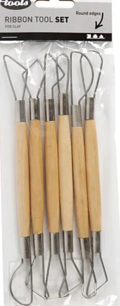 Lerslynge - Runde Kanter - L 20 CM - 6 Stk