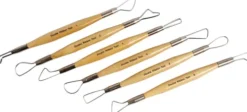 Lerslynge - Skarpe Kanter - L 20 CM - 6 Stk