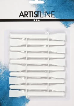 Limspartel - L 11,5 CM - B 15 MM - Hvid - 10 Stk