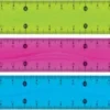 Lineal 15 CM - Assorterede Neonfarver Flexi - Centrum