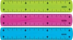 Lineal 15 CM - Assorterede Neonfarver Flexi - Centrum