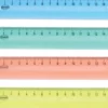 Lineal 15 CM - Transparent - Assorteret - Centrum - 1 Stk