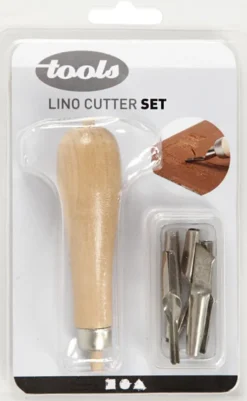 Linoleumssæt - 5 Assorterede