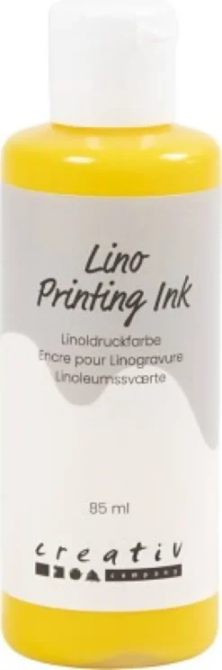 Linoleumssværte - Gul - 85 ML