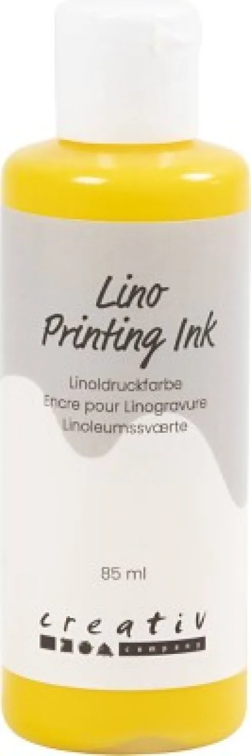 Linoleumssværte - Gul - 85 ML