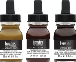 Liquitex - Acrylic Ink - Akryl Blæk - Transparent Set 3-Pak