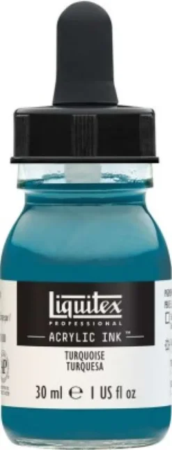 Liquitex - Acrylic Ink Blæk - Turquoise 30 ML