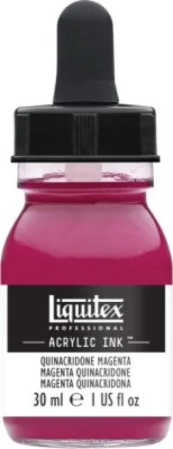 Liquitex - Acrylic Ink 30 ML - Quinacridone Magenta 114