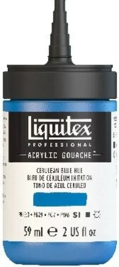 Liquitex - Akrylmaling Gouache - Cerulean Blue Hue 59 ML