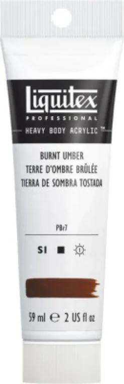 Liquitex - Akrylmaling - Heavy Body - Burnt Umber 59 ML