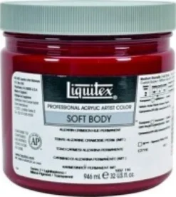 Liquitex - Akrylmaling - Soft Body - Alizarin Crimsonhue 946 ML