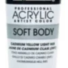 Liquitex - Akrylmaling - Soft Body - Cadmium Yellow Light Hue 59 ML